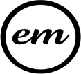 Engaged Media Logo Black